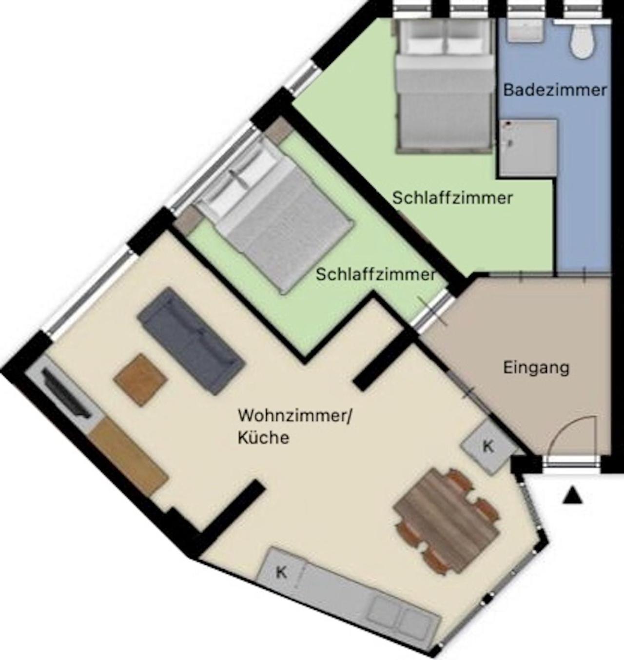 Aeuchen Am Rosenthal Apartment Monschau Room photo